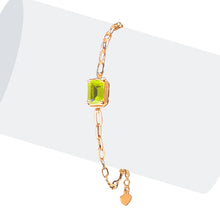 Load image into Gallery viewer, Peridot Bracelet