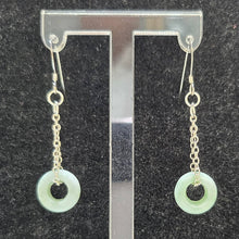 Load image into Gallery viewer, Jade Donut Earrings