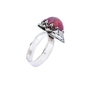 Floral Ruby Ring