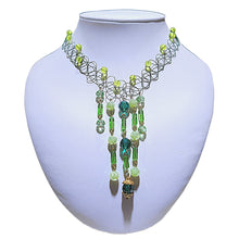 Load image into Gallery viewer, Green Garden Necklace