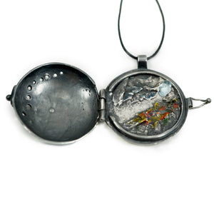 Batik Locket Pendant