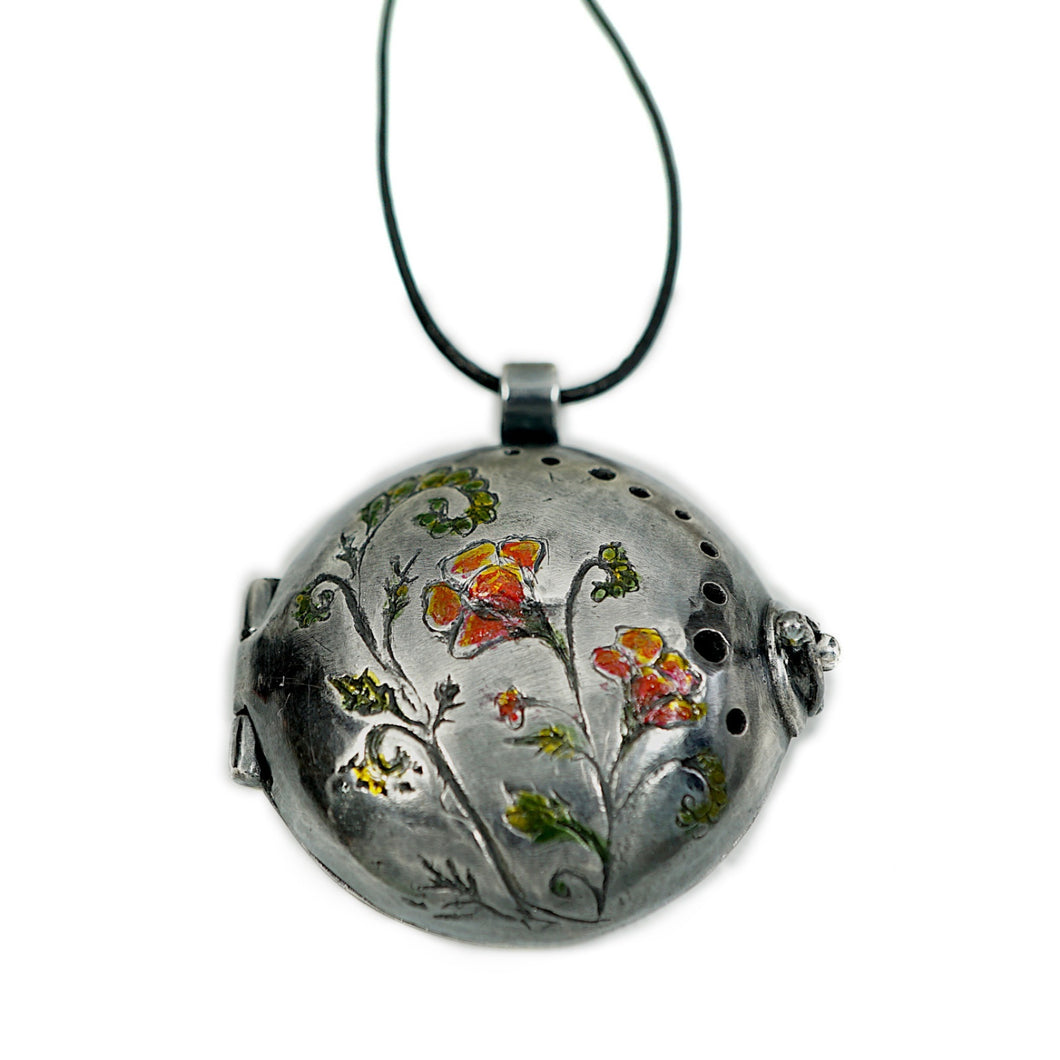 Batik Locket Pendant