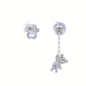 Teddy Drop Earrings