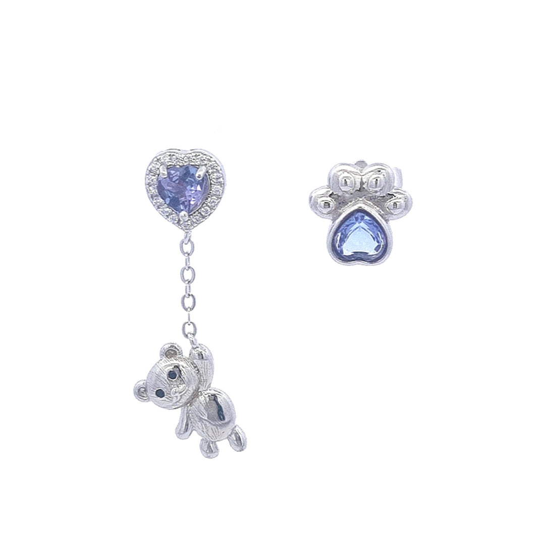 Teddy Drop Earrings