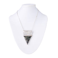 Load image into Gallery viewer, Pyrite in Agate Necklace