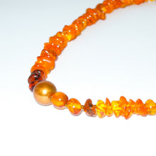 Load image into Gallery viewer, Amber Dextrously Yours in Spring Necklace